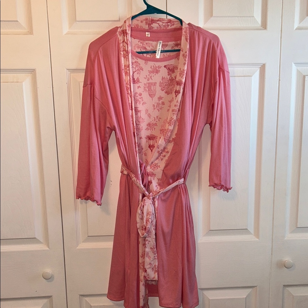 2 Piece Robe/ Sleep Dress